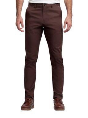 Jack Archer Jetsetter Tech Pant Slim Fit Bourbon Brown Mens‎ 34 x 33